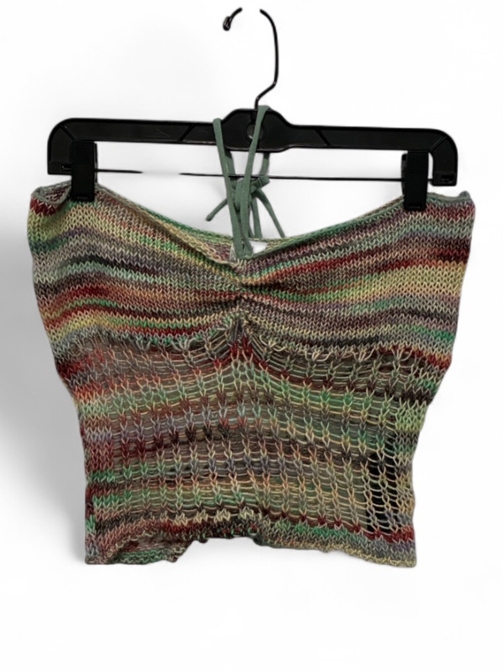 BDG Multicolor Knit Halter Tank Top